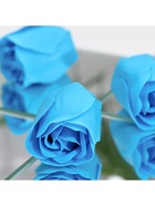 Мыльные розы, синие, набор 3 шт. - Фото 6