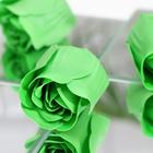 Мыльные розочки, зелёные, набор 3 шт., в коробке - Фото 3