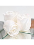 Мыльные розы, белые, набор 3 шт. - Фото 7