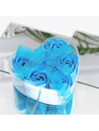 Мыльные розочки, синие, набор 6 шт., в коробке - Фото 5