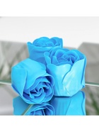 Мыльные розочки, синие, набор 6 шт., в коробке - Фото 7