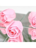 Мыльные розочки, розовые, набор 9 шт. - Фото 6