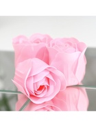 Мыльные розочки, розовые, набор 9 шт. - Фото 7