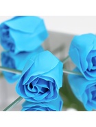 Мыльные розы, синие, набор 9 шт. - Фото 7