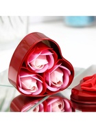 Мыльные розочки, трёхцветные, набор 3 шт. - Фото 6