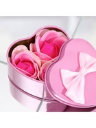 Мыльные розочки, трёхцветные, набор 3 шт., в коробке - Фото 7