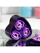 Мыльные розочки, трёхцветные, набор 3 шт. - Фото 6