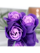 Мыльные розочки, трёхцветные, набор 3 шт. - Фото 9