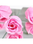 Мыльные розы и медвежонок, набор розовый - Фото 9