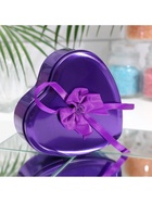 Мыльные розы и медвежонок, набор фиолетовый - Фото 4