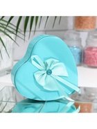 Мыльные розы, бирюзовые и синие, набор 11 шт. - Фото 4