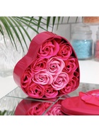 Мыльные розы, фуксия и розовые, набор 11 шт. - Фото 5