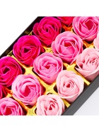 Мыльные розочки, цветные оттенки, набор 18 шт., в коробке - Фото 11