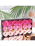 Мыльные розочки, цветные оттенки, набор 18 шт., в коробке - Фото 5