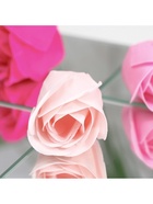 Мыльные розочки, цветные оттенки, набор 18 шт., в коробке - Фото 6