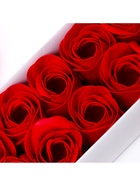 Набор красных мыльных роз в коробке, 10 шт. - Фото 13