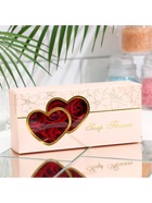 Набор красных мыльных роз в коробке, 10 шт. - Фото 4