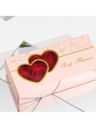 Набор красных мыльных роз в коробке, 10 шт. - Фото 5