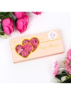 Мыльные розы, розовые, набор 10 шт. - Фото 11