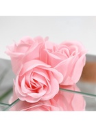 Мыльные розы, розовые, набор 10 шт. - Фото 8