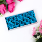 Мыльные розы, синие, набор 10 шт. - Фото 7