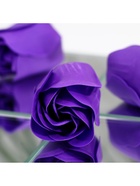 Мыльные розы, фиолетовые, набор 10 шт. - Фото 7