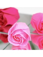 Мыльные розы, розовые оттенки, набор 12 шт., в коробке - Фото 6