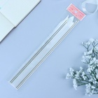 Подарочный Бант - бабочка №5 «Золотые полосы», белый, для упаковки подарков - Фото 5