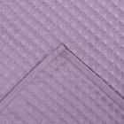 Полотенце банное вафельное «Этель» Boho, 67×140 см, 100% хлопок, 290 г/м², сиреневое - Фото 10