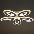 Люстра с ПДУ 1095/5WT LED 190Вт диммер белый 62х62х10 см - фото 23813825