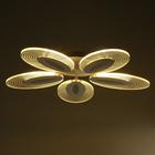 Люстра с ПДУ 1138/5 LED 90 Вт 3000К-6000К диммер белый 68×68×8 см BayerLux - фото 3762300