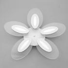 Люстра с ПДУ 1138/5 LED 90 Вт 3000К-6000К диммер белый 68×68×8 см BayerLux - фото 3762305