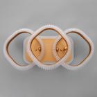 Люстра с ПДУ 1141/3 LED+подсветка 72Вт 3000К-6000К диммер золото 54х25х13 см BayerLux - фото 36643337