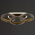 Люстра с ПДУ 1141/3 LED+подсветка 72Вт 3000К-6000К диммер золото 54х25х13 см BayerLux - фото 36643335