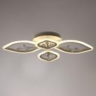Люстра с ПДУ 1533/4WT LED 76Вт 3000-6000К диммер белый 65х10 см 5487525