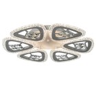 Люстра с ПДУ 1547/6WT LED 96Вт 3000-6000К диммер белый 48х48х7 см BayerLux - фото 30897570