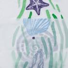 Штора для ванной «Ракушки», 180×180 см, белая - Фото 2