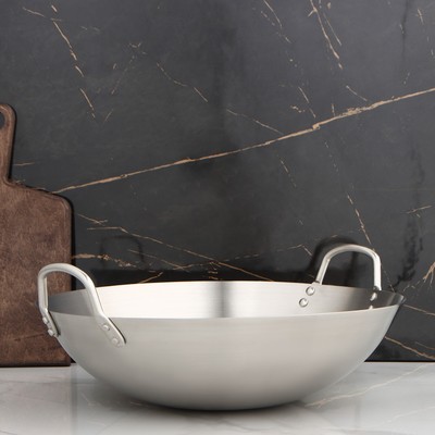 Сковорода-Wok из нержавеющей стали Chief, 8,2 л, d=40 см