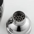 Шейкер, 350 мл, 18×7.5 см, нержавеющая сталь, серебристый - Фото 3