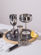 Бокал-коктейльная рюмка, 400 мл, 16×11.5 см, нержавеющая сталь, серебристый - Фото 4