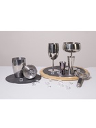 Бокал-коктейльная рюмка, 400 мл, 16×11.5 см, нержавеющая сталь, серебристый - Фото 5