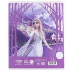 Тетрадь в линейку 12 листов, 5 видов МИКС, обложка мелованный картон, «Холодное сердце» - Фото 7