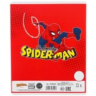 Тетрадь в линейку 12 листов, 5 видов МИКС, обложка мелованный картон, «Человек-паук» - Фото 8