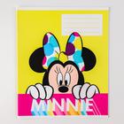 Тетрадь в линейку 12 листов, 5 видов МИКС, обложка мелованная бумага, «Минни Маус» - Фото 7