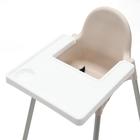 Стульчик для кормления, бежевый, пластик - Фото 2
