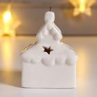 Фигурка-подвеска светящаяся «Дом», ёлочная игрушка, 5.5×4.5×8 см - фото 48701216