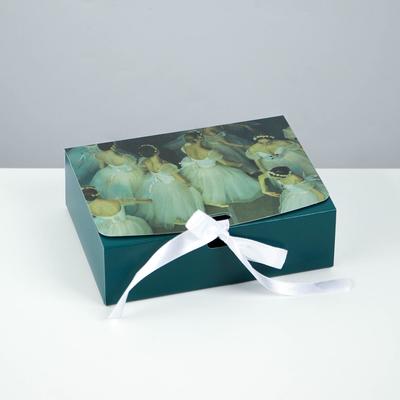 Коробка подарочная складная, упаковка, «Россия», 16.5 х 12.5 х 5 см