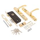 Замок врезной с/руч «АЛЛЮР» 0221 GP, латунь 7377603