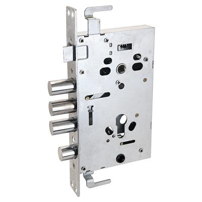 Замок врезной б/руч «АЛЛЮР» ЗВ1-08 А-С без ц/мех.б/о для кит. металл. дверей