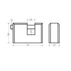 Замок навесной «АЛЛЮР» ВС2-3-01KA d=12 мм с одной секретностью - Фото 3